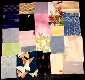 vintage kimono fabric