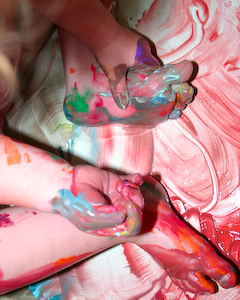 Painting with Soap