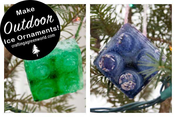 DIY Christmas Ornaments: Ice Ornaments