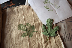 Leaf printing
