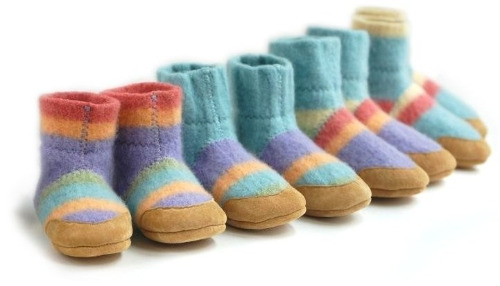 Wooly Baby Slippers