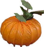 Dryer vent pumpkin