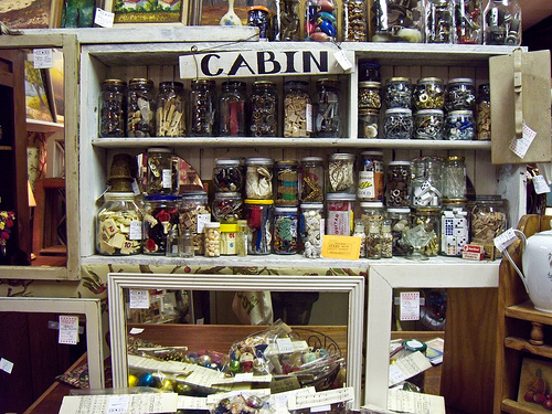 glass jar storage