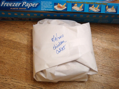 freezer paper for food