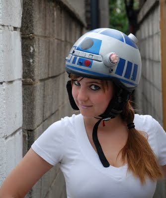 R2D2 helmet