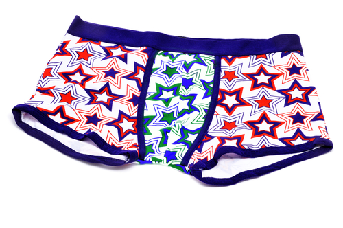 patterned boxers image via Shutterstock