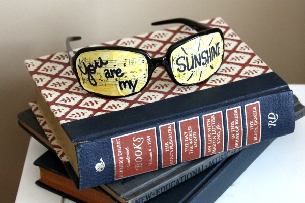 Recycle Your Old Sunglasses into Art!