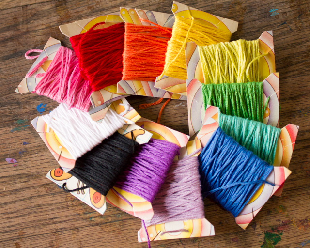 24 Eco-Friendly Ways to Organize Embroidery Floss