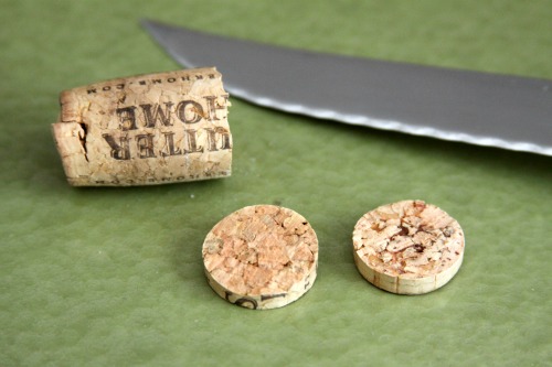 How To: Make Wine Cork Earrings
