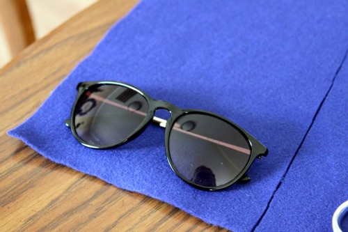How To: Make a No Sew Sunglasses Case