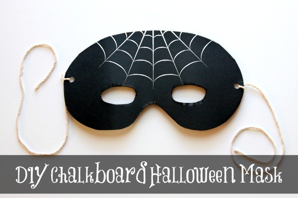 DIY Halloween Decorations: Chalkboard Mask