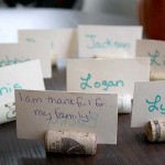 Thanksgiving crafts from recycled materials