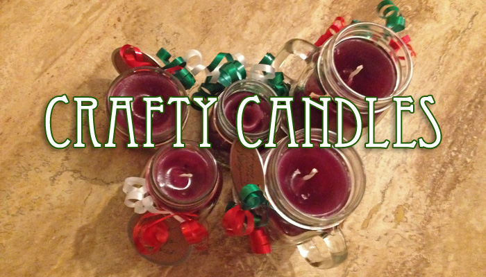 DIY Candles Gifts Holiday Crafts