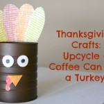Thanksgiving crafts from upcycled materials