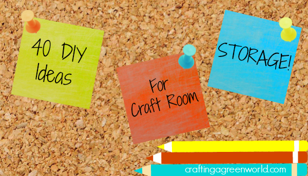 Is organizing your life on the list for this year? We've got an epic list of craft room ideas to keep your supplies in order all year long!