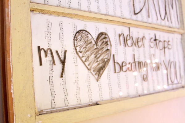 Reduce, Reuse, Redecorate: Upcycle an Old Window into a Dry Erase Board