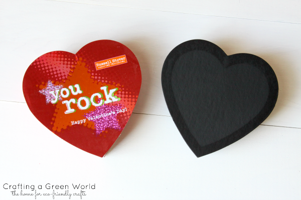 How to Make Chalkboard Art from an Old Candy Box