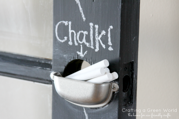 Reduce, Reuse, Redecorate: Create a Chalkboard Hall Tree from an Old Door