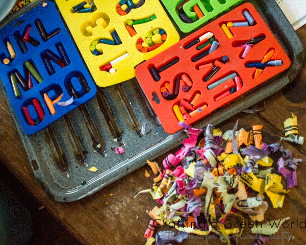 make recycled crayons