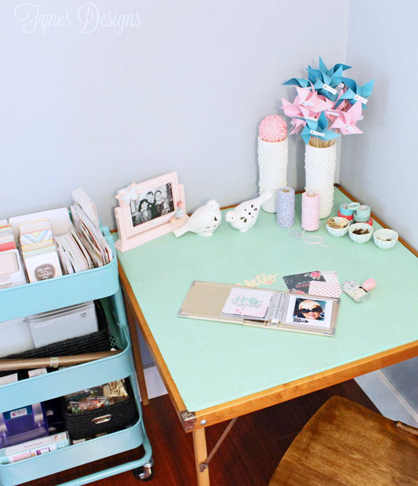 Decoupage Table Makeover