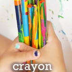 Crayon Wands from Kids Activities Blog