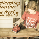 Refinishing Furniture with a Palm Sander