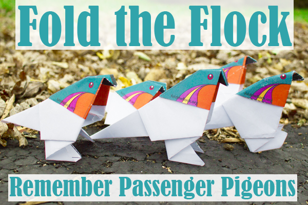 Fold the Flock to Remember Passenger Pigeons
