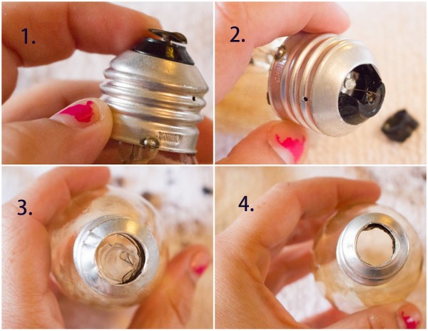 How to Hollow an Incandesent Light Bulb