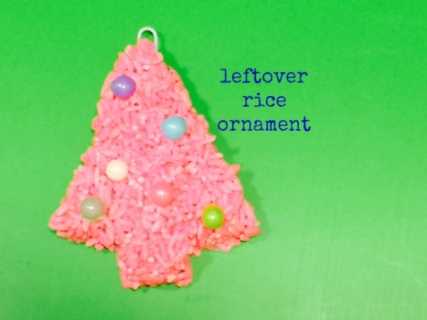 Holiday Craft: Make a Leftover Rice Ornament