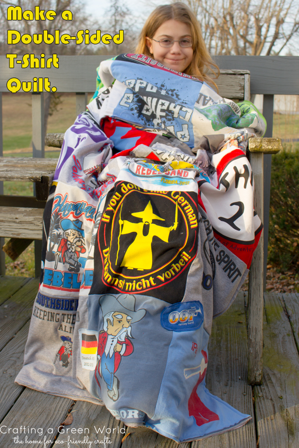 Make A Double Sided T Shirt Quilt