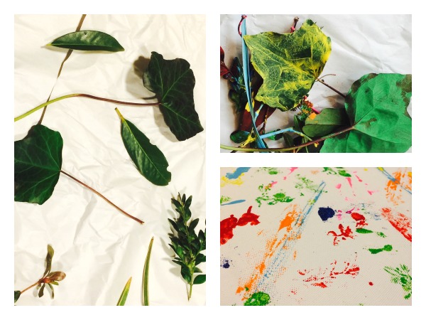 Winter Craft for Kids: Make Leaf Art!