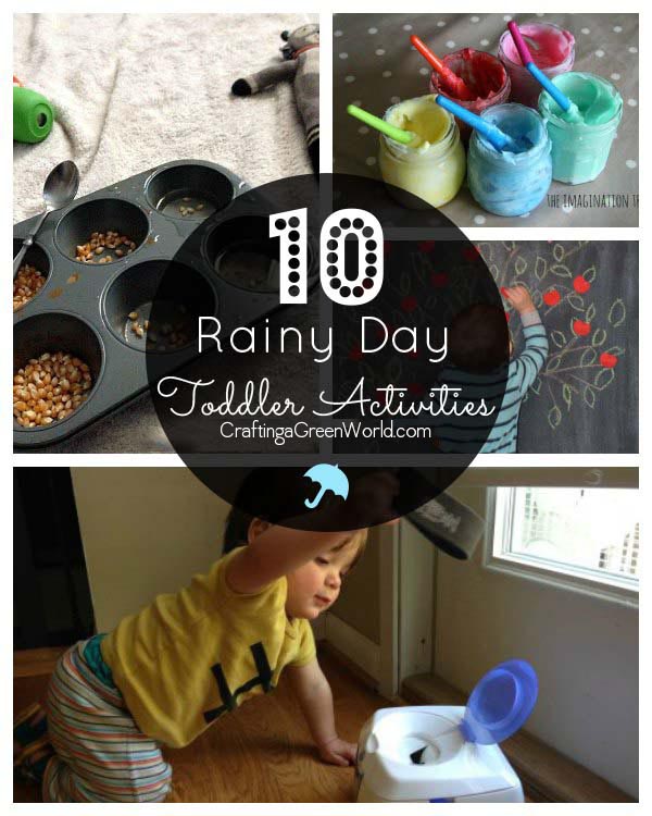 10 Rainy Day Activities for Toddlers