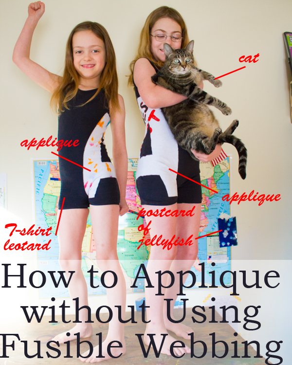 How to Applique without Using Fusible Webbing