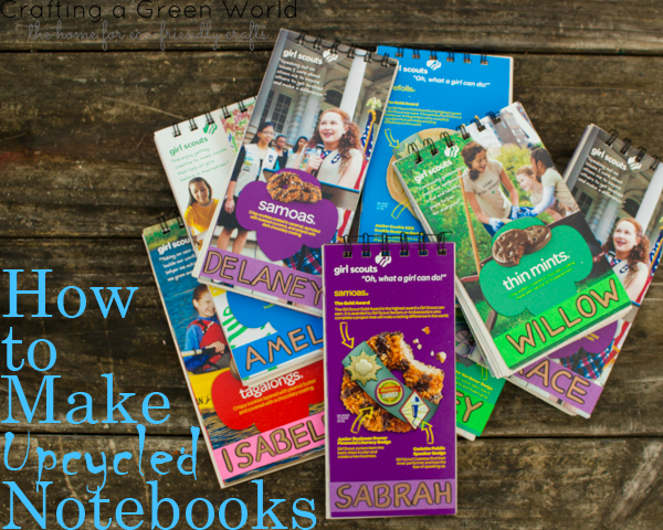 DIY School Supplies: How to Make an Upcycled Notebook