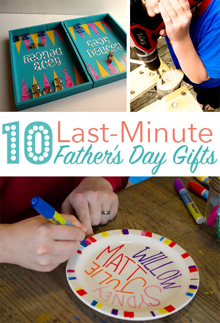 Father's Day is this Sunday, right? Dang it! Here are 10- last-minute Father's Day gifts that you can make just in time.