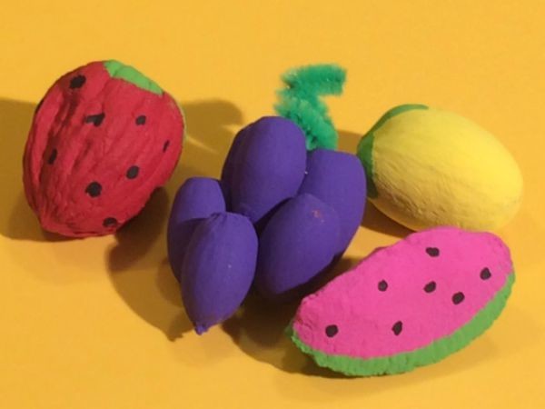Rock painting is just the beginning when it comes to choosing natural materials for your summer painting fun.  Nuts, sticks - you name it - are all inspiration for some awesomely-creative summer crafts for kids!