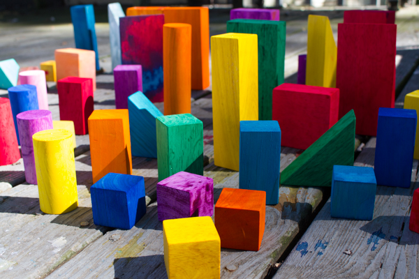 Create a brand-new DIY building block set for your kid from scratch or embellish and personalize a set of blocks that you already own!