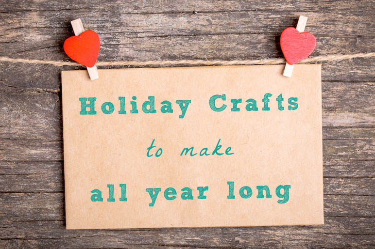 Holiday Crafts: Green Holiday Craft Ideas for All Year Round!