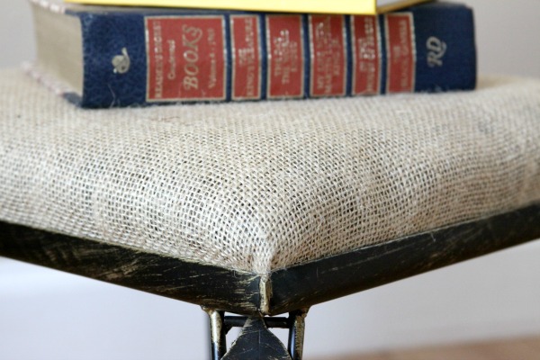 How to Reupholster a Footstool in 7 Steps