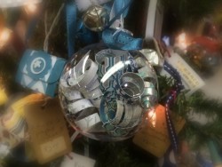 Upcycled Christmas Crafts: Filling clear glass ornaments is no sweat for most crafters. But I've got some out of the "globe" ideas that will set yours apart from the rest!