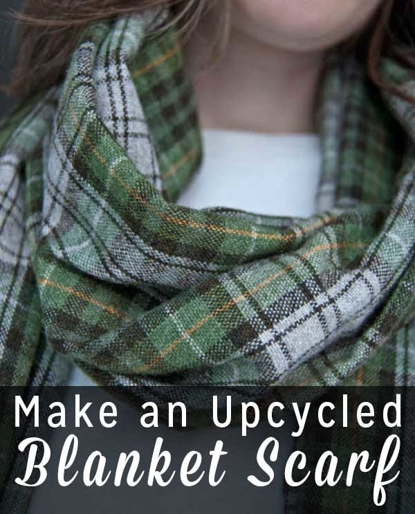 Now that holiday craziness is winding down, settle in and do a bit of crafting that's just for you. Here's how to make a blanket scarf. It's a quick, easy, and satisfying sewing project that even beginners can do!