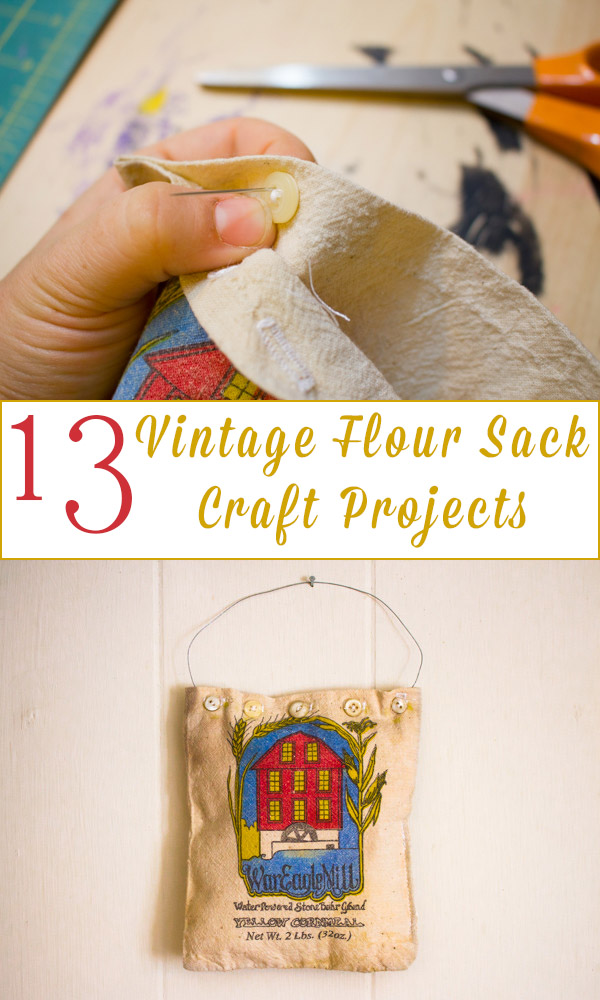 Did you score a vintage flour sack at the thrift? Here are 13 projects that turn it into something awesome.