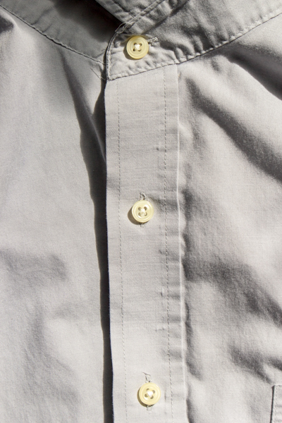 how to replace a button on a button-down shirt
