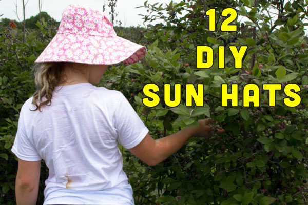 Looking to sew some summer sun hats? Check out this list of my favorite patterns and tutorials for all ages and sizes!