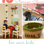 These are the upcycled kid art supply storage ideas I'm looking at for my own kid's messy art stash.