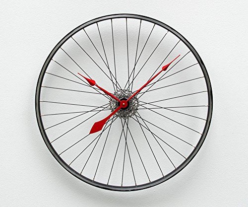 bike wheel clock