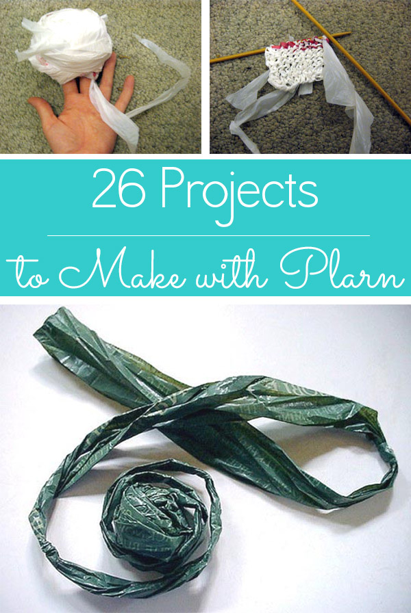 Check out all of the awesome stuff that you can make with plarn, including how to make plastic yarn in the first place. 