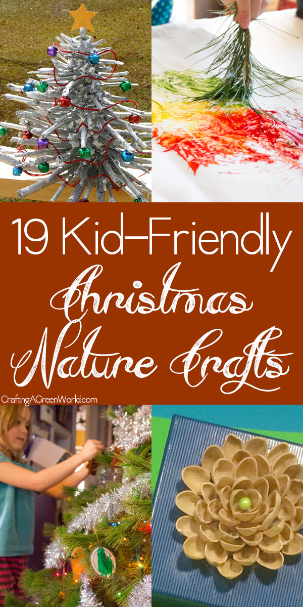 Get outside or hit the farmer's market to collect what you need to make these nature crafts for Christmas.