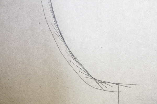 How to Pattern Draft a Curve