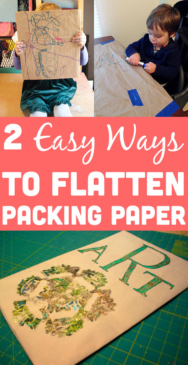 The paper that companies use to cushion packages is so handy! Here's how to reuse brown packing paper, whether you need it to look fancy or just functional.